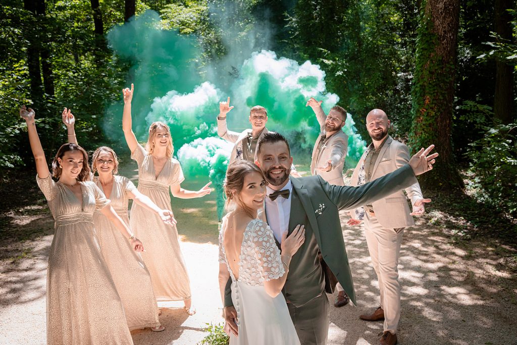 Virginie et Gautier au Clos des Liesses à Alix Arnaud Hauteroche